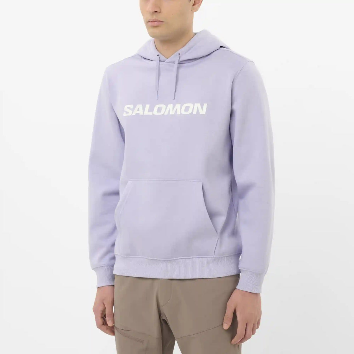 SALOMON LOGO - Men's Hooded Sweatshirt